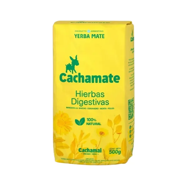 Yerba Mate Amarilla (500g) Cachamate